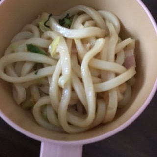 小松菜焼うどん